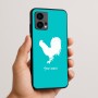 כיסוי בעיצוב אישי עם השם שלך לדגם - Motorola Edge 50 Fusion 5G בעיצוב תרנגול