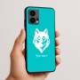 כיסוי בעיצוב אישי עם השם שלך לדגם - Motorola Edge 50 Fusion 5G בעיצוב זאב