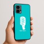 כיסוי בעיצוב אישי עם השם שלך לדגם - Motorola Edge 50 Fusion 5G בעיצוב מיקרופון