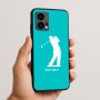 כיסוי בעיצוב אישי עם השם שלך לדגם - Motorola Edge 50 Fusion 5G בעיצוב שחקן גולף