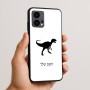 כיסוי בעיצוב אישי עם השם שלך לדגם - Motorola Edge 50 Fusion 5G בעיצוב דינוזאור