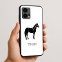 כיסוי בעיצוב אישי עם השם שלך לדגם - Motorola Edge 50 Fusion 5G בעיצוב סוס