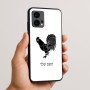 כיסוי בעיצוב אישי עם השם שלך לדגם - Motorola Edge 50 Fusion 5G בעיצוב תרנגול