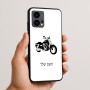 כיסוי בעיצוב אישי עם השם שלך לדגם - Motorola Edge 50 Fusion 5G בעיצוב הארלי-דיווידסון