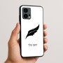 כיסוי בעיצוב אישי עם השם שלך לדגם - Motorola Edge 50 Fusion 5G בעיצוב נוצת נוצה