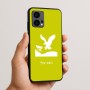 כיסוי בעיצוב אישי עם השם שלך לדגם - Motorola Edge 50 Fusion 5G בעיצוב נשר אמריקאי