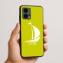 כיסוי בעיצוב אישי עם השם שלך לדגם - Motorola Edge 50 Fusion 5G בעיצוב סירה