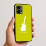 כיסוי בעיצוב אישי עם השם שלך לדגם - Motorola Edge 50 Fusion 5G בעיצוב גיטרה