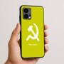 כיסוי בעיצוב אישי עם השם שלך לדגם - Motorola Edge 50 Fusion 5G בעיצוב פטיש ומגל