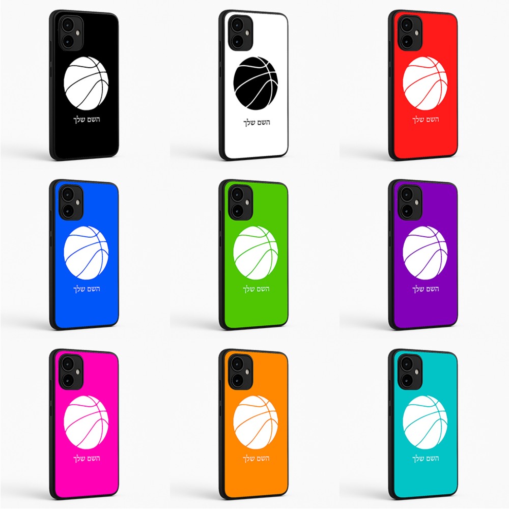 כיסוי בעיצוב אישי עם השם שלך לדגם - Motorola Edge 50 Neo 5G בעיצוב כדורסל