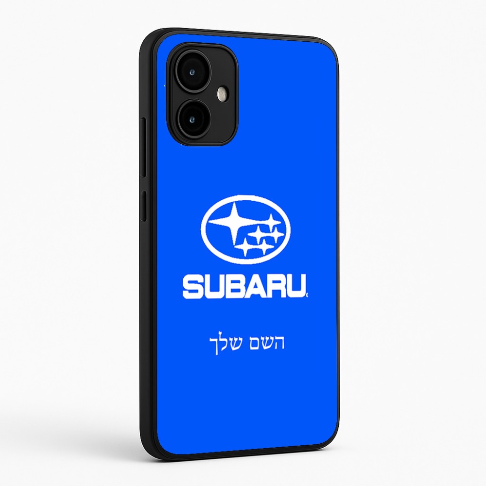 כיסוי בעיצוב אישי עם השם שלך לדגם - Motorola Edge 50 Neo 5G בעיצוב סובארו