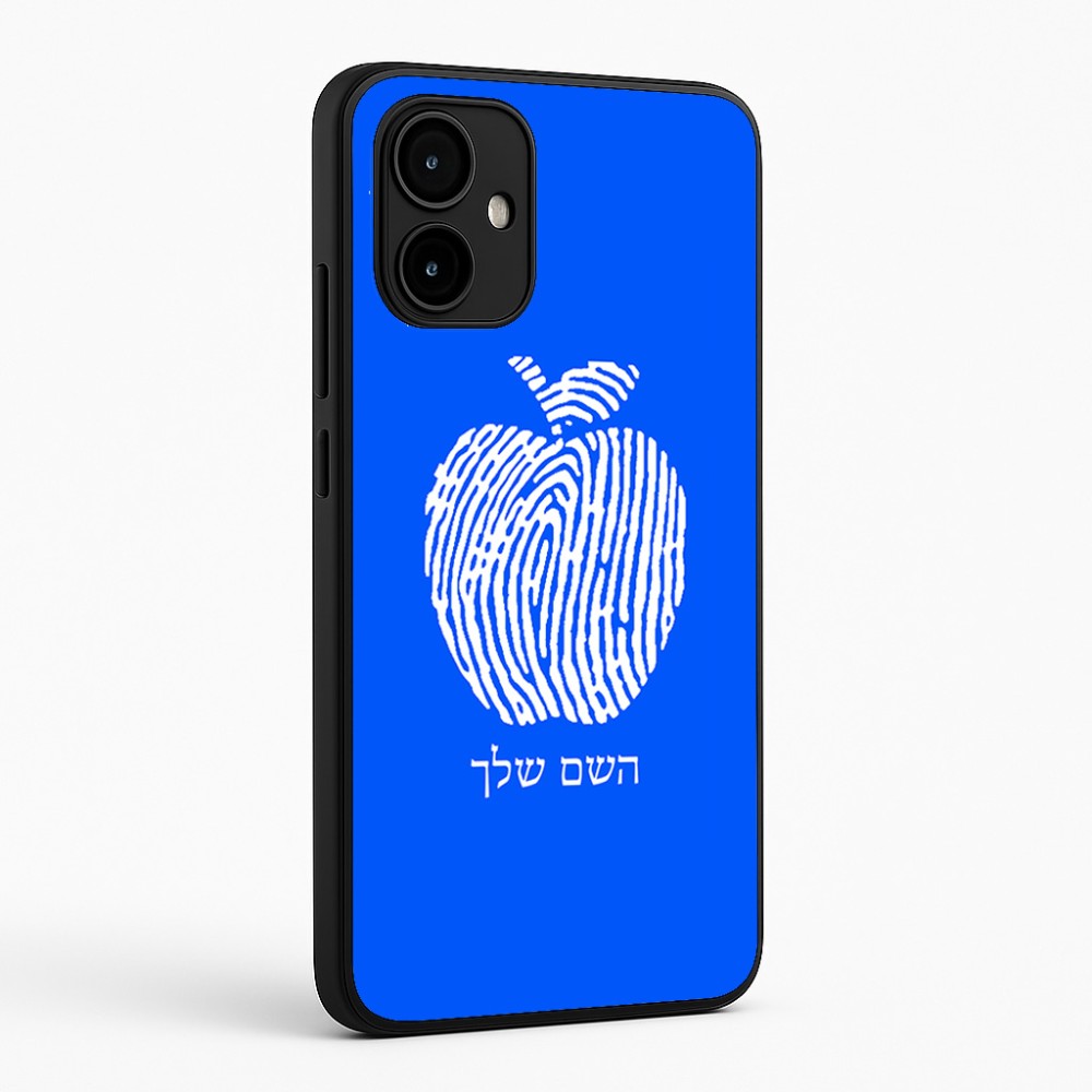 כיסוי בעיצוב אישי עם השם שלך לדגם - Motorola Edge 50 Neo 5G בעיצוב הדפס תפוח