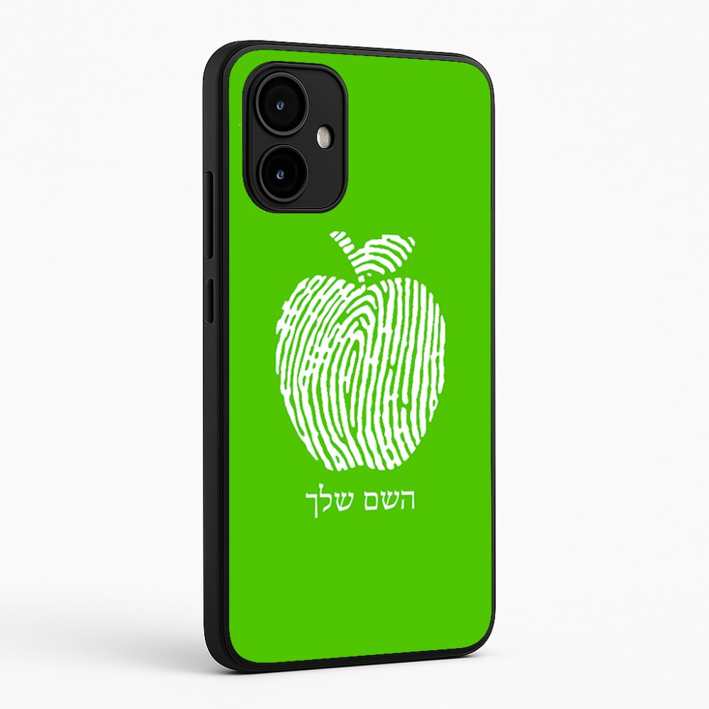 כיסוי בעיצוב אישי עם השם שלך לדגם - Motorola Edge 50 Neo 5G בעיצוב הדפס תפוח