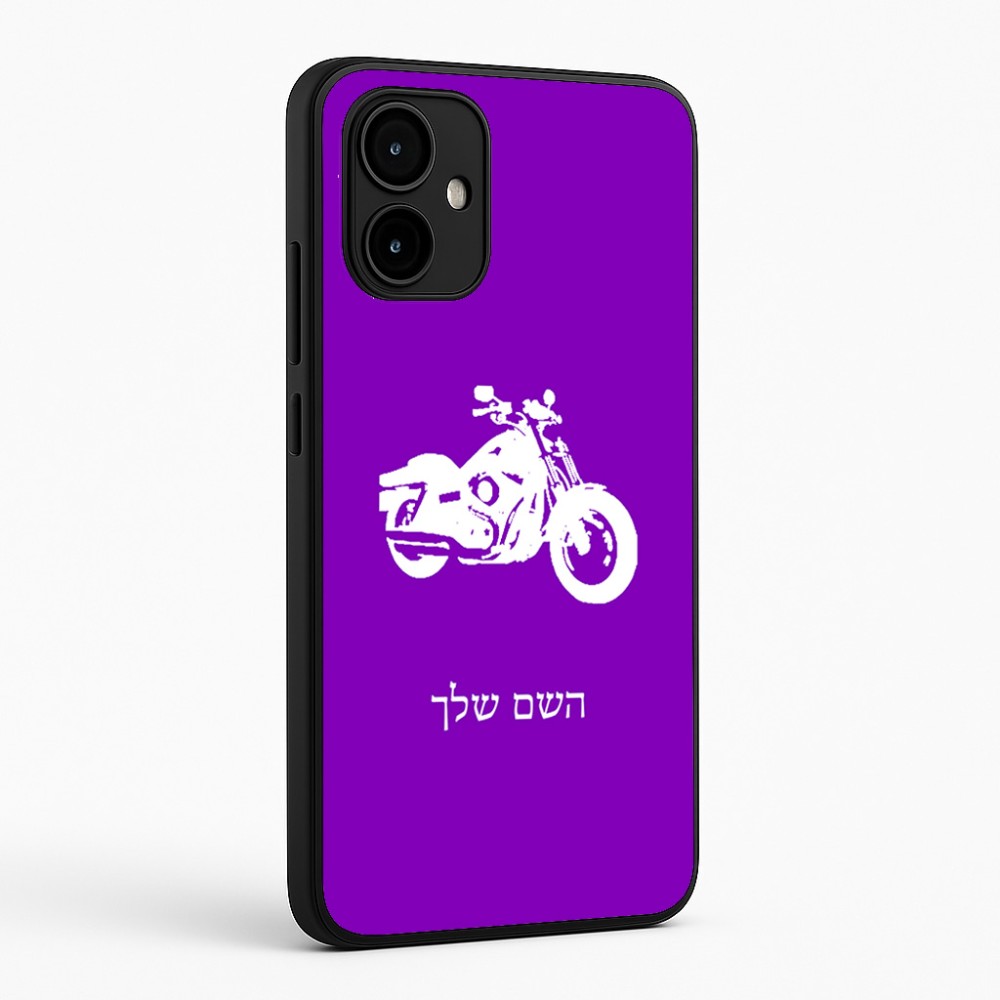 כיסוי בעיצוב אישי עם השם שלך לדגם - Motorola Edge 50 Neo 5G בעיצוב הארלי-דיווידסון