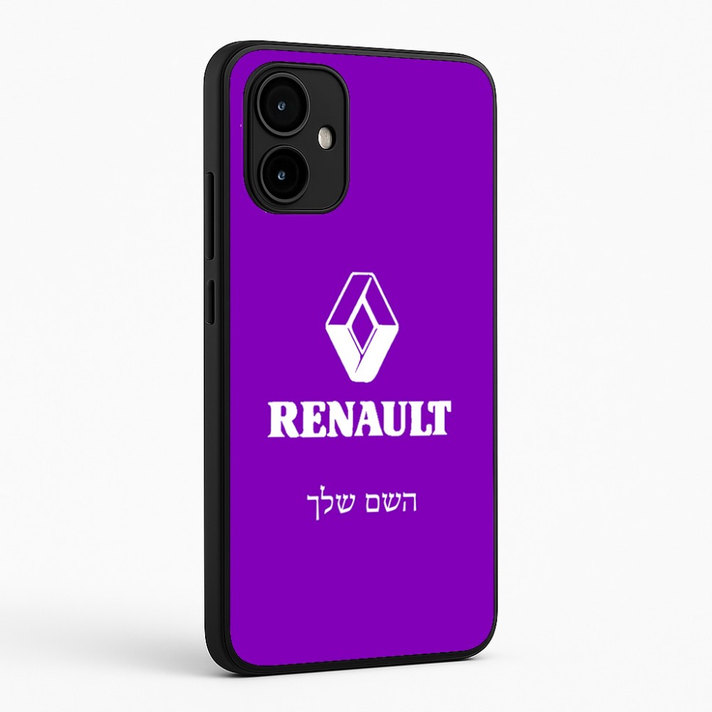 כיסוי בעיצוב אישי עם השם שלך לדגם - Motorola Edge 50 Neo 5G בעיצוב רנו