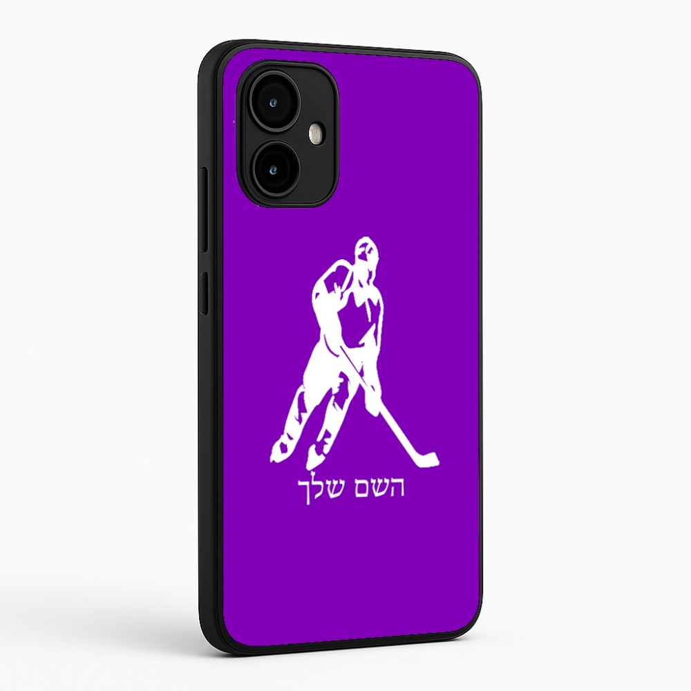 כיסוי בעיצוב אישי עם השם שלך לדגם - Motorola Edge 50 Neo 5G בעיצוב שחקן הוקי