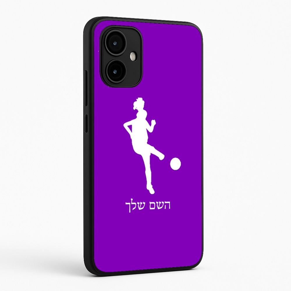 כיסוי בעיצוב אישי עם השם שלך לדגם - Motorola Edge 50 Neo 5G בעיצוב שחקנית כדורגל - אישה