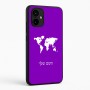 כיסוי בעיצוב אישי עם השם שלך לדגם - Motorola Edge 50 Neo 5G בעיצוב מפת העולם
