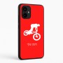 כיסוי בעיצוב אישי עם השם שלך לדגם - Motorola Edge 50 Neo 5G בעיצוב רוכב אופניים