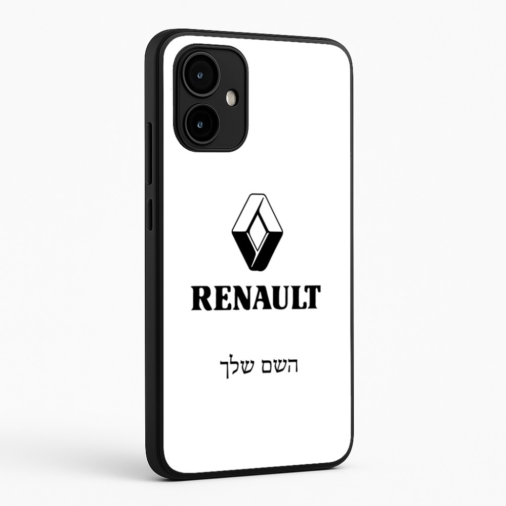 כיסוי בעיצוב אישי עם השם שלך לדגם - Motorola Edge 50 Neo 5G בעיצוב רנו