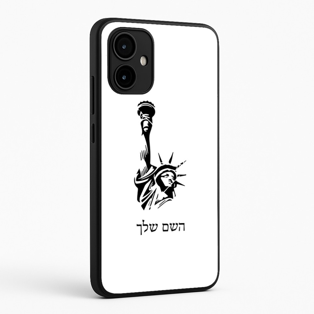 כיסוי בעיצוב אישי עם השם שלך לדגם - Motorola Edge 50 Neo 5G בעיצוב פסל החירות