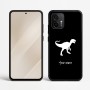 כיסוי בעיצוב אישי עם השם שלך לדגם - Motorola Edge 50 Neo 5G בעיצוב דינוזאור