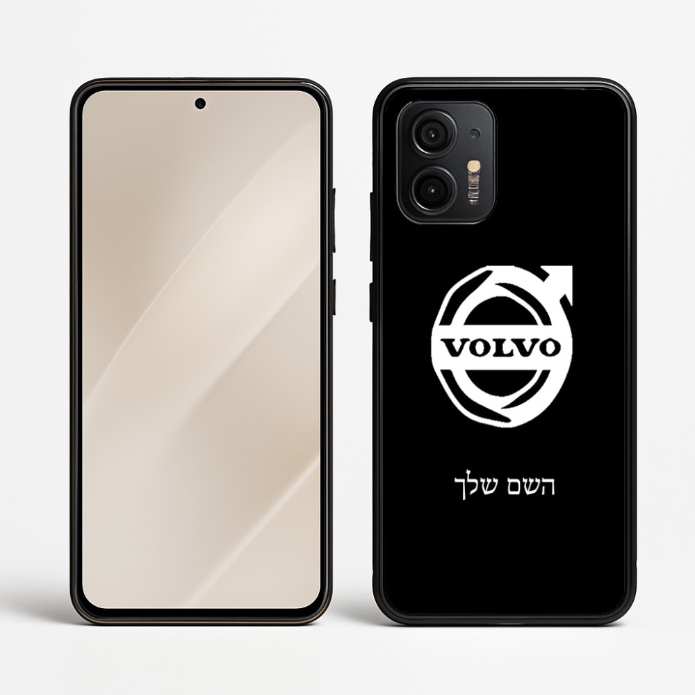 כיסוי בעיצוב אישי עם השם שלך לדגם - Motorola Edge 50 Neo 5G בעיצוב וולוו