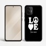 כיסוי בעיצוב אישי עם השם שלך לדגם - Motorola Edge 50 Neo 5G בעיצוב אהבה