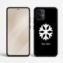 כיסוי בעיצוב אישי עם השם שלך לדגם - Motorola Edge 50 Neo 5G בעיצוב שלג