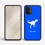 כיסוי בעיצוב אישי עם השם שלך לדגם - Motorola Edge 50 Neo 5G בעיצוב דינוזאור
