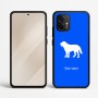 כיסוי בעיצוב אישי עם השם שלך לדגם - Motorola Edge 50 Neo 5G בעיצוב כלב