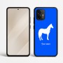 כיסוי בעיצוב אישי עם השם שלך לדגם - Motorola Edge 50 Neo 5G בעיצוב סוס