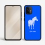 כיסוי בעיצוב אישי עם השם שלך לדגם - Motorola Edge 50 Neo 5G בעיצוב זברה
