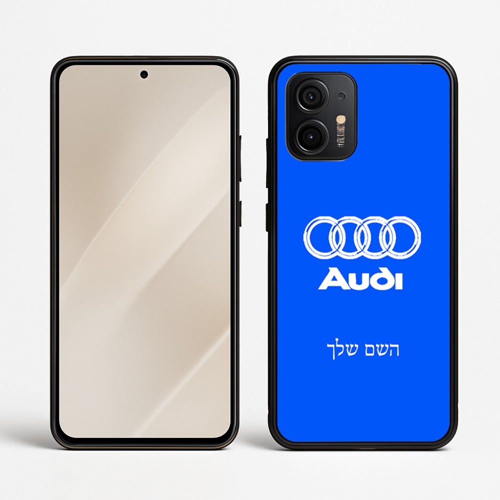 כיסוי בעיצוב אישי עם השם שלך לדגם - Motorola Edge 50 Neo 5G בעיצוב אאודי
