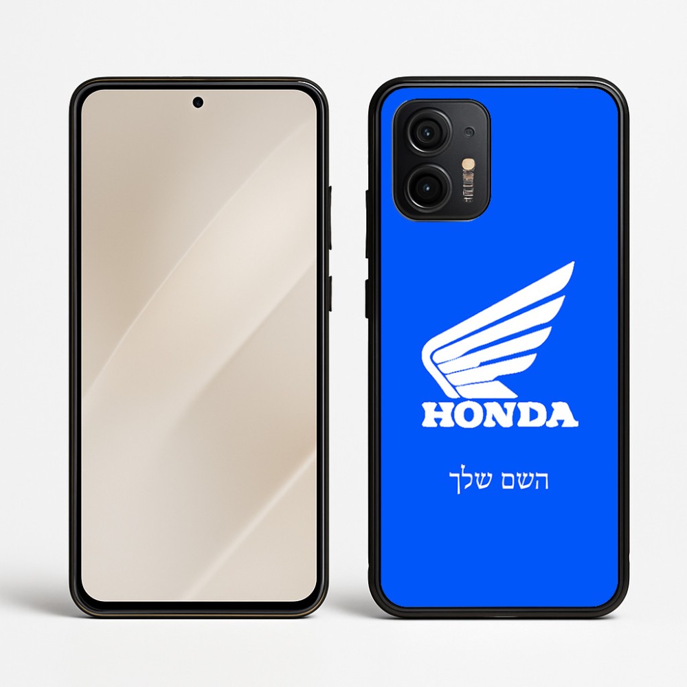 כיסוי בעיצוב אישי עם השם שלך לדגם - Motorola Edge 50 Neo 5G בעיצוב הונדה