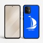 כיסוי בעיצוב אישי עם השם שלך לדגם - Motorola Edge 50 Neo 5G בעיצוב סירה