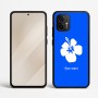 כיסוי בעיצוב אישי עם השם שלך לדגם - Motorola Edge 50 Neo 5G בעיצוב פרח היביסקוס