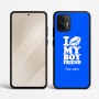 כיסוי בעיצוב אישי עם השם שלך לדגם - Motorola Edge 50 Neo 5G בעיצוב נשקי את חבר שלי