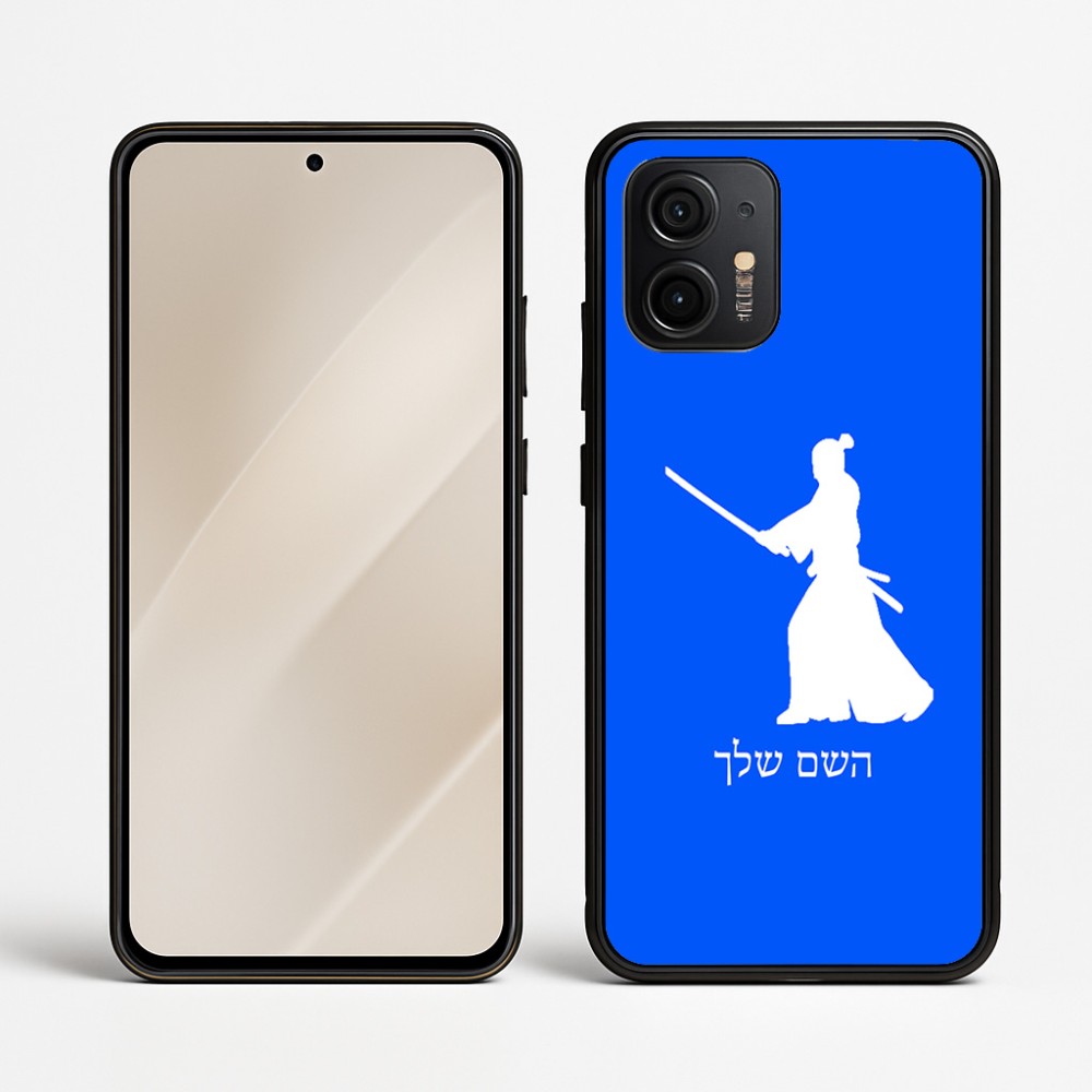 כיסוי בעיצוב אישי עם השם שלך לדגם - Motorola Edge 50 Neo 5G בעיצוב סמוראי