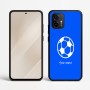 כיסוי בעיצוב אישי עם השם שלך לדגם - Motorola Edge 50 Neo 5G בעיצוב כדורגל כדור כדורגל