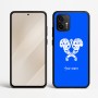 כיסוי בעיצוב אישי עם השם שלך לדגם - Motorola Edge 50 Neo 5G בעיצוב פרחי קרן