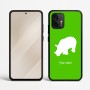 כיסוי בעיצוב אישי עם השם שלך לדגם - Motorola Edge 50 Neo 5G בעיצוב קרנף