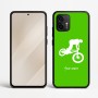 כיסוי בעיצוב אישי עם השם שלך לדגם - Motorola Edge 50 Neo 5G בעיצוב רוכב אופניים