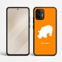 כיסוי בעיצוב אישי עם השם שלך לדגם - Motorola Edge 50 Neo 5G בעיצוב קרנף