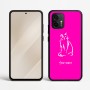 כיסוי בעיצוב אישי עם השם שלך לדגם - Motorola Edge 50 Neo 5G בעיצוב חתול