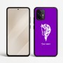 כיסוי בעיצוב אישי עם השם שלך לדגם - Motorola Edge 50 Neo 5G בעיצוב ראש סוס