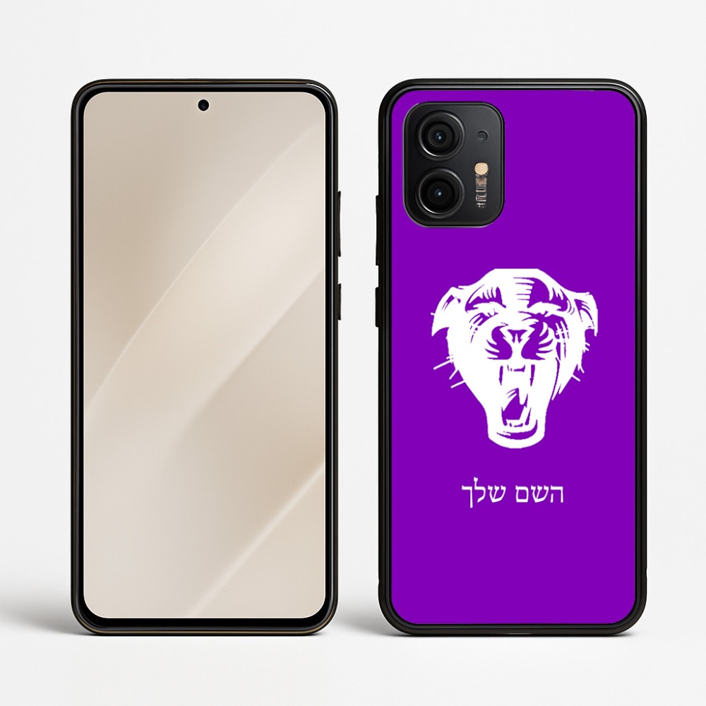 כיסוי בעיצוב אישי עם השם שלך לדגם - Motorola Edge 50 Neo 5G בעיצוב פני פנטרה