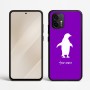 כיסוי בעיצוב אישי עם השם שלך לדגם - Motorola Edge 50 Neo 5G בעיצוב פינגווין