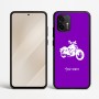כיסוי בעיצוב אישי עם השם שלך לדגם - Motorola Edge 50 Neo 5G בעיצוב הארלי-דיווידסון