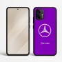 כיסוי בעיצוב אישי עם השם שלך לדגם - Motorola Edge 50 Neo 5G בעיצוב מרצדס-בנץ